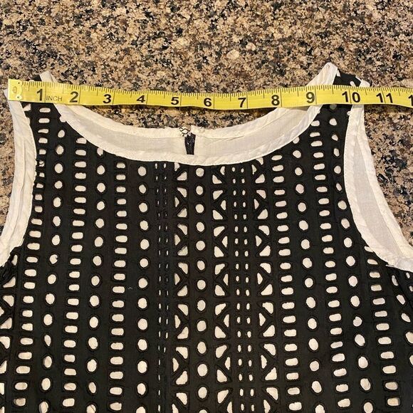 RARE VINTAGE REDFISH KIDS Black Sleeveless Balloon Dress Size 6 - Picture 6 of 7